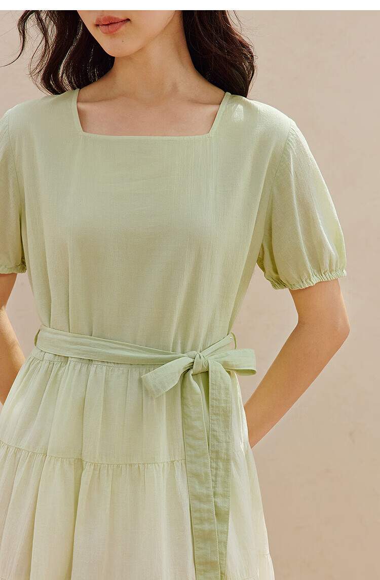 INMAN Gradient Vacation Style Dress 2026 Summer New Loose Long Dress for Women 14